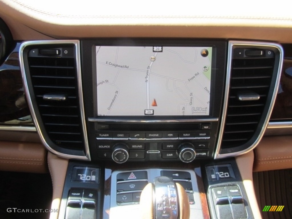 2011 Panamera V6 - Black / Cognac Natural Leather photo #16