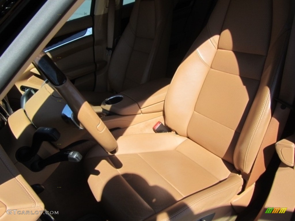 2011 Panamera V6 - Black / Cognac Natural Leather photo #19