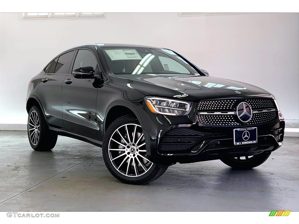 2022 GLC 300 4Matic Coupe - Black / AMG Cranberry Red/Black photo #12