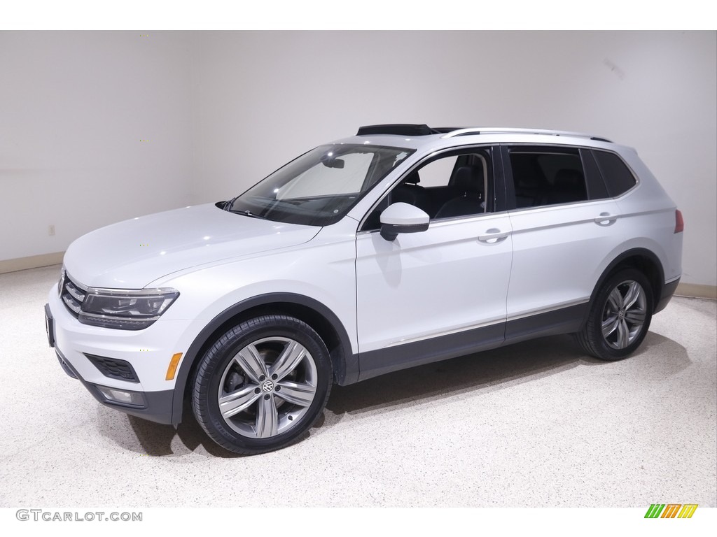 White Silver Metallic 2018 Volkswagen Tiguan SEL Premium 4MOTION Exterior Photo #143834077