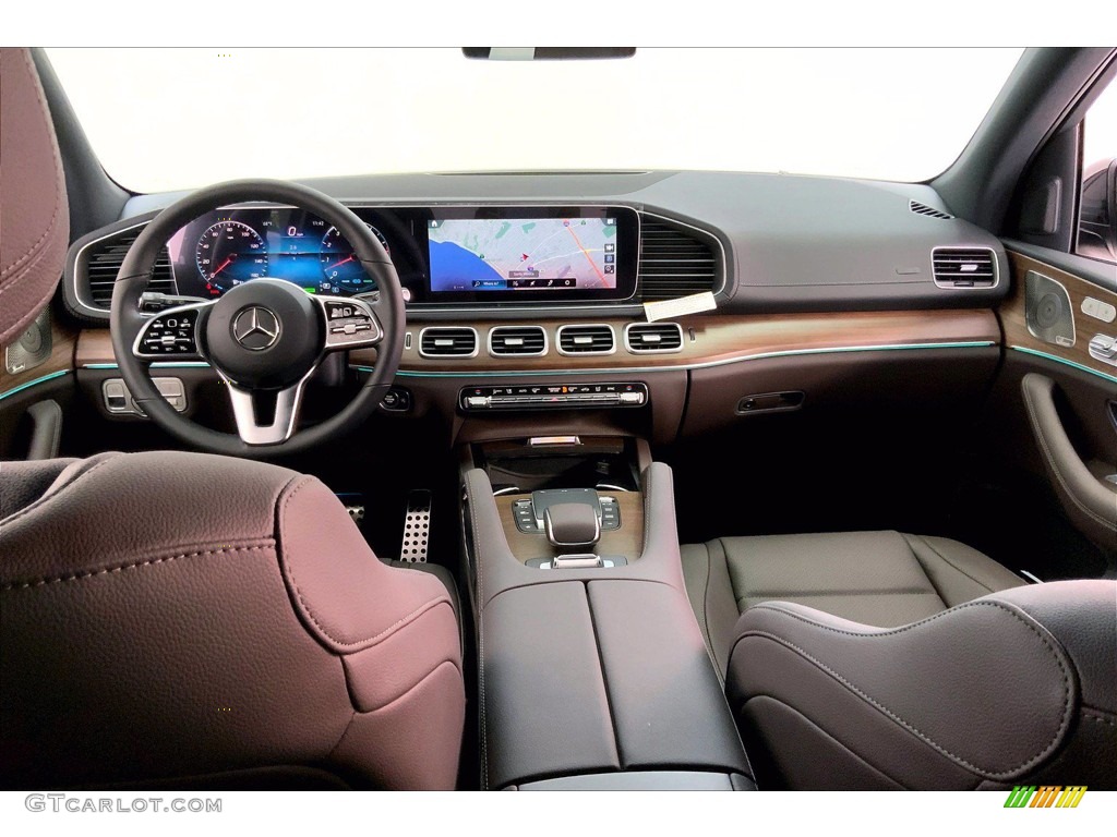 2022 Mercedes-Benz GLS 450 4Matic Espresso/Brown Black Dashboard Photo #143834545