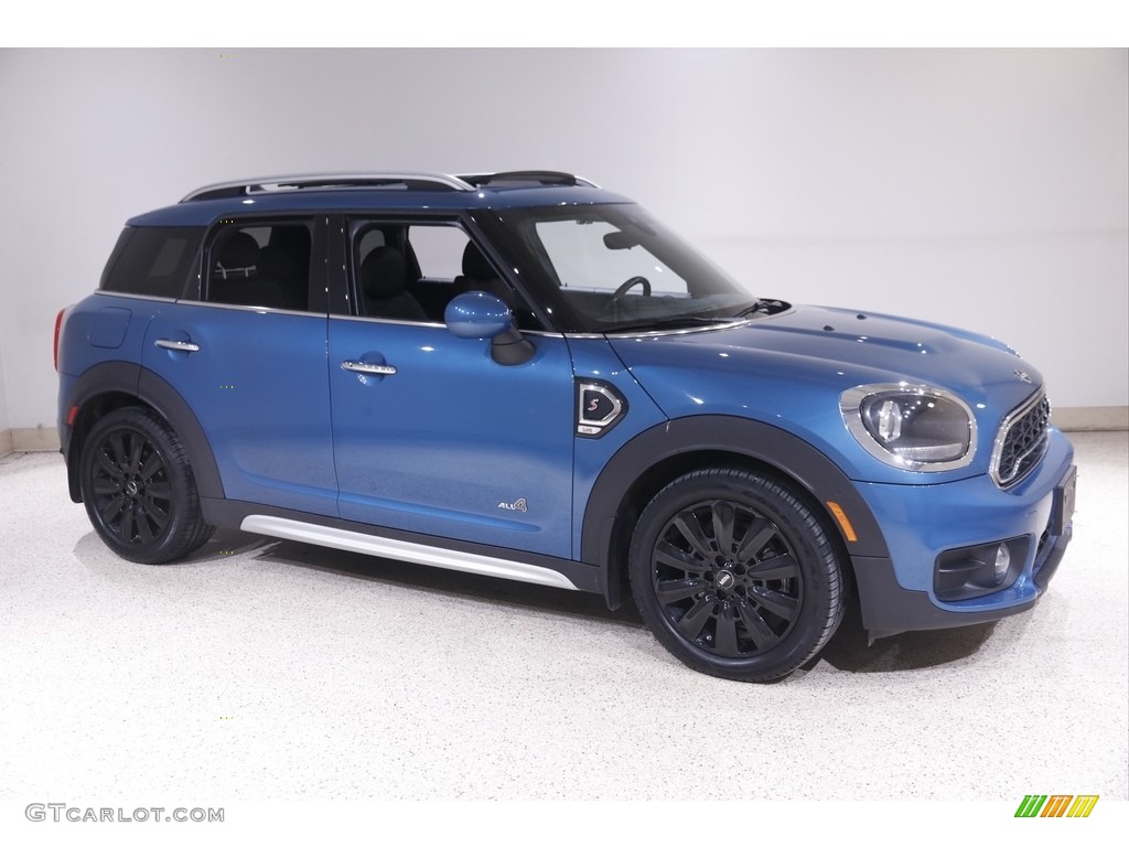 Island Blue 2019 Mini Countryman Cooper S All4 Exterior Photo #143834698