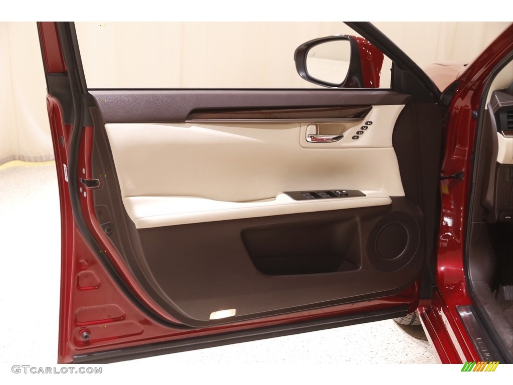 2017 ES 350 - Matador Red Mica / Parchment photo #4