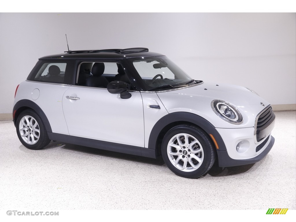 2020 Hardtop Cooper 2 Door - White Silver Metallic / Carbon Black photo #1
