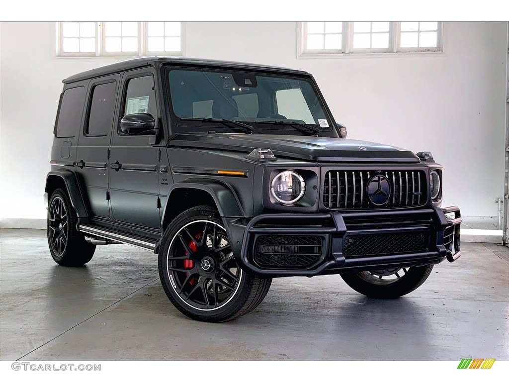 designo Night Black Magno (Matte) 2021 Mercedes-Benz G 63 AMG Exterior Photo #143835112