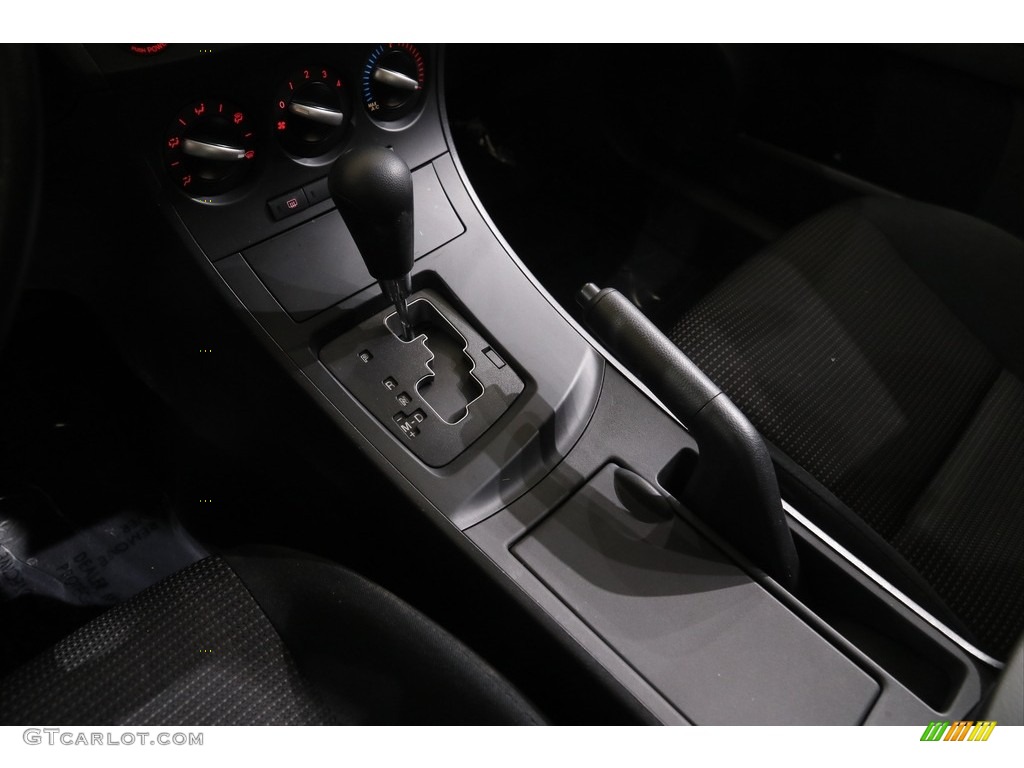 2012 MAZDA3 i Sport 4 Door - Liquid Silver Metallic / Black photo #12