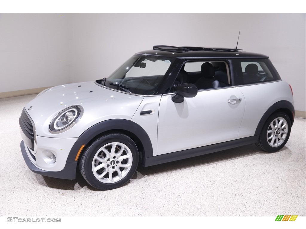 2020 Hardtop Cooper 2 Door - White Silver Metallic / Carbon Black photo #3