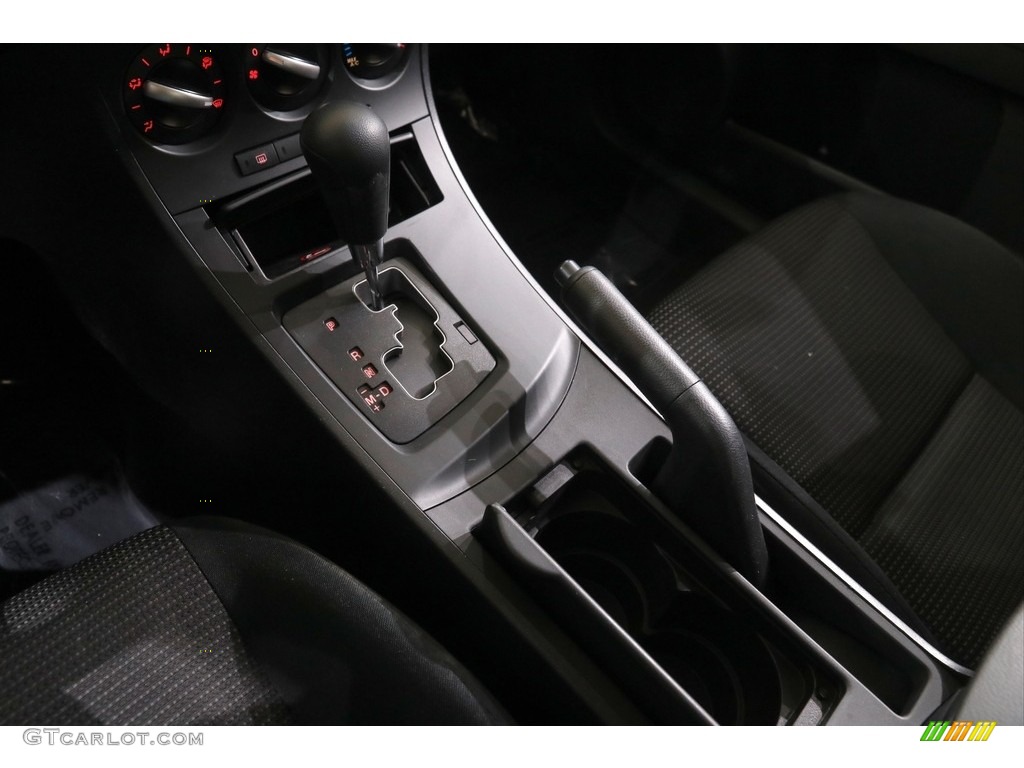 2012 MAZDA3 i Sport 4 Door - Liquid Silver Metallic / Black photo #13