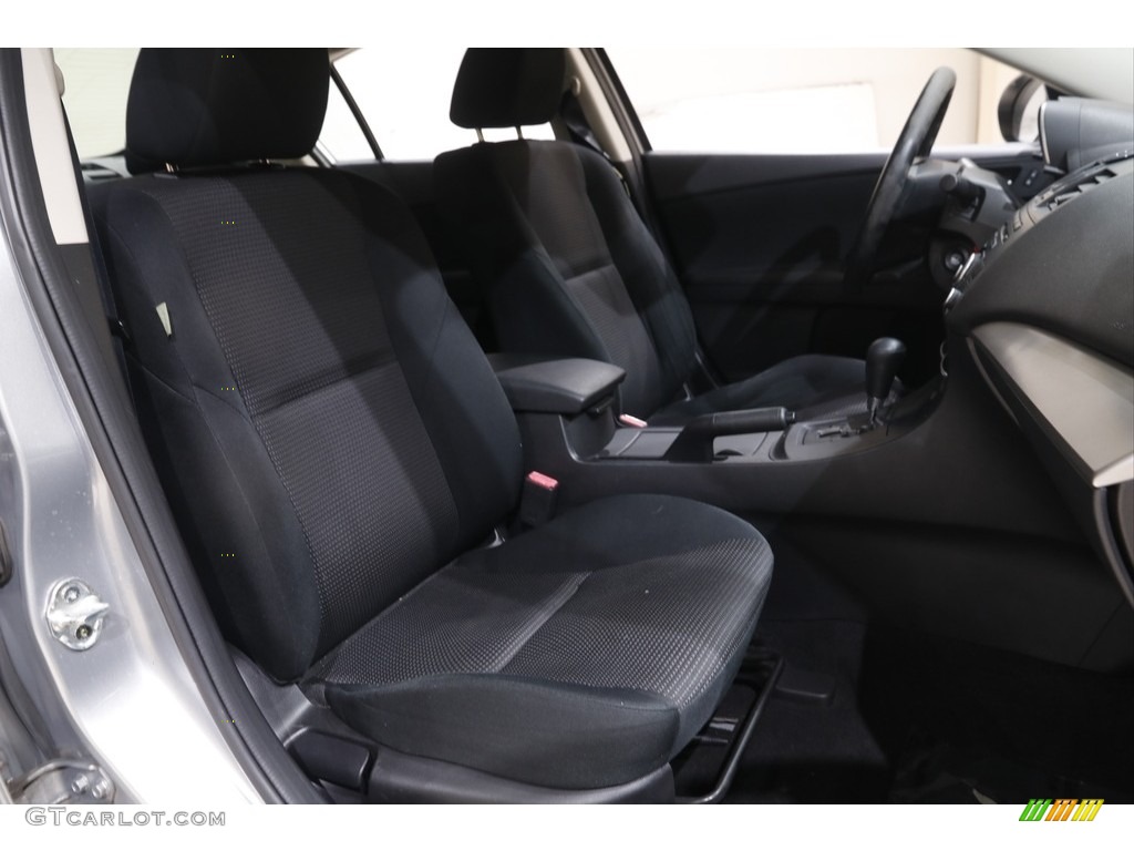 2012 MAZDA3 i Sport 4 Door - Liquid Silver Metallic / Black photo #14