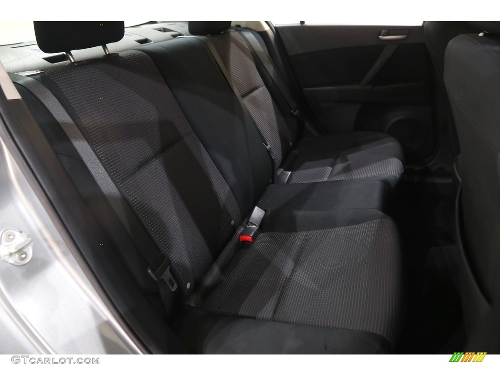 2012 MAZDA3 i Sport 4 Door - Liquid Silver Metallic / Black photo #15
