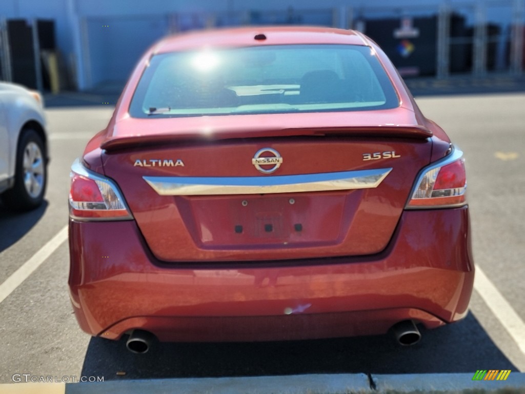2015 Altima 3.5 SL - Cayenne Red / Charcoal photo #4