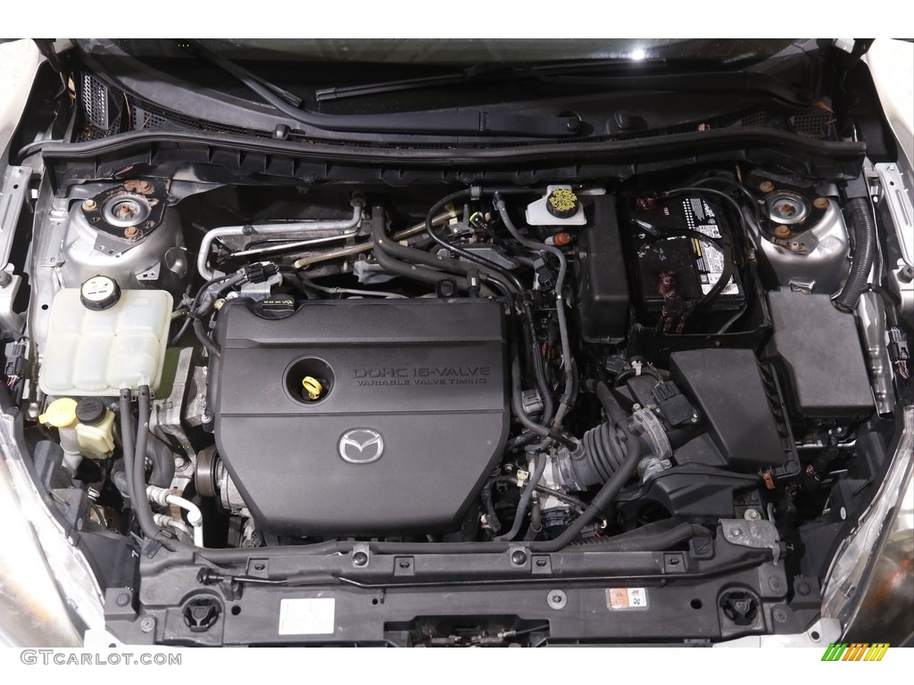 2012 MAZDA3 i Sport 4 Door - Liquid Silver Metallic / Black photo #18