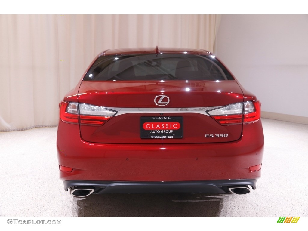 2017 ES 350 - Matador Red Mica / Parchment photo #19
