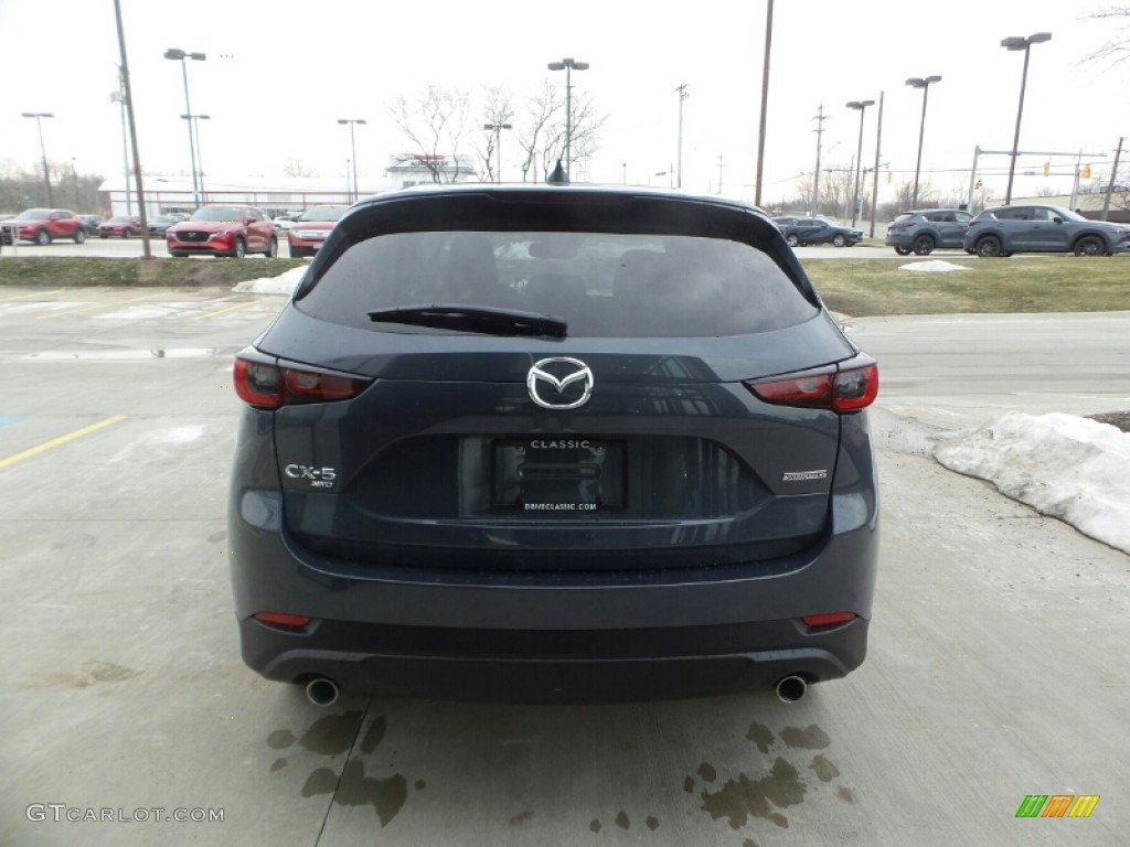 2022 CX-5 S Carbon Edition AWD - Polymetal Gray Metallic / Red photo #5