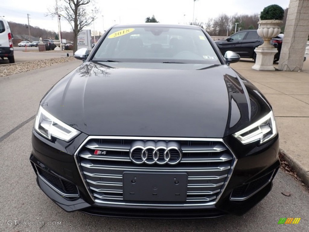 2018 S4 Premium Plus quattro Sedan - Brilliant Black / Black photo #8
