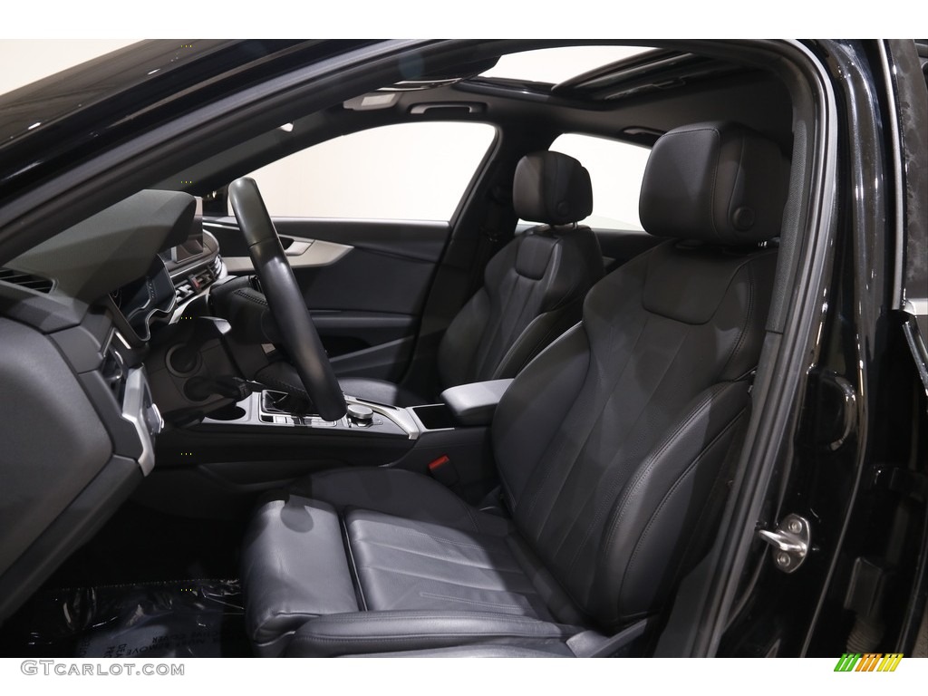Black Interior 2017 Audi A4 2.0T Premium Plus quattro Photo #143835727