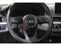 Black 2017 Audi A4 2.0T Premium Plus quattro Steering Wheel