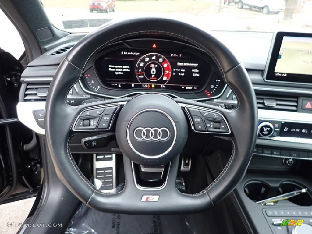 2018 Audi S4 Premium Plus quattro Sedan Steering Wheel Photos