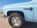 1984 Powder Blue Chevrolet C/K C20 Custom Deluxe Regular Cab  photo #20