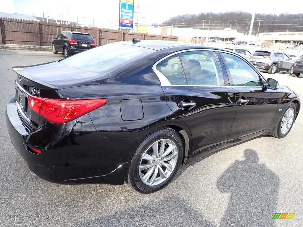 2016 Q50 3.0t AWD - Black Obsidian / Graphite photo #6