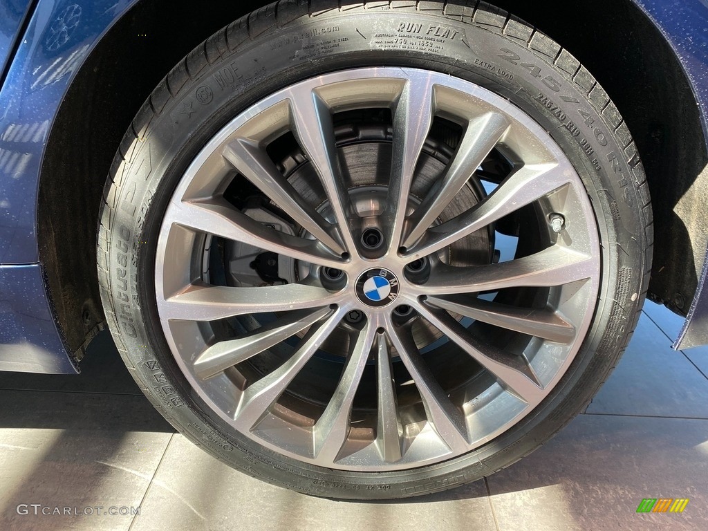 2022 5 Series 530i xDrive Sedan - Phytonic Blue Metallic / Ivory White/Black photo #3