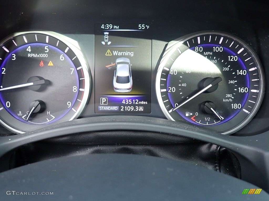 2016 Infiniti Q50 3.0t AWD Gauges Photos