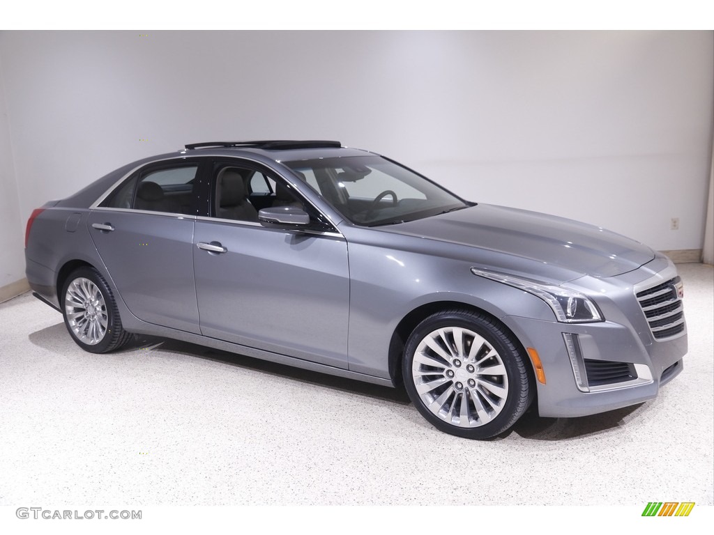 2018 CTS Luxury AWD - Satin Steel Metallic / Light Platinum/Jet Black Accents photo #1