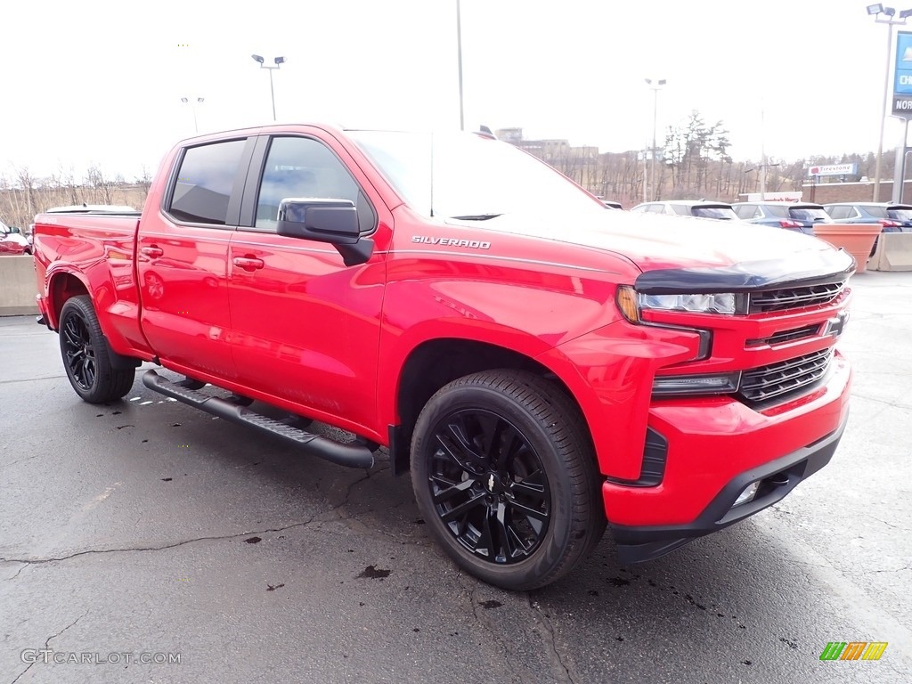 Red Hot 2020 Chevrolet Silverado 1500 RST Crew Cab 4x4 Exterior Photo #143838500