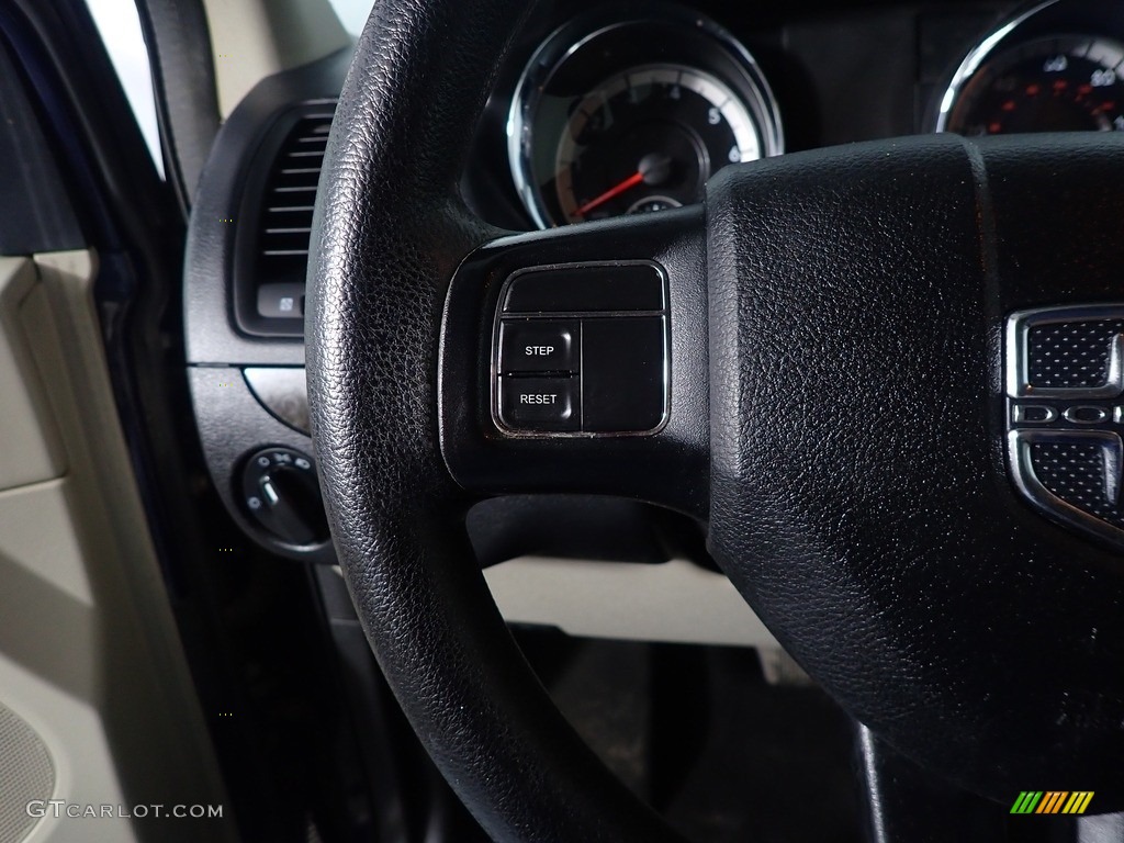 2015 Grand Caravan SXT - True Blue Pearl / Black/Light Graystone photo #28
