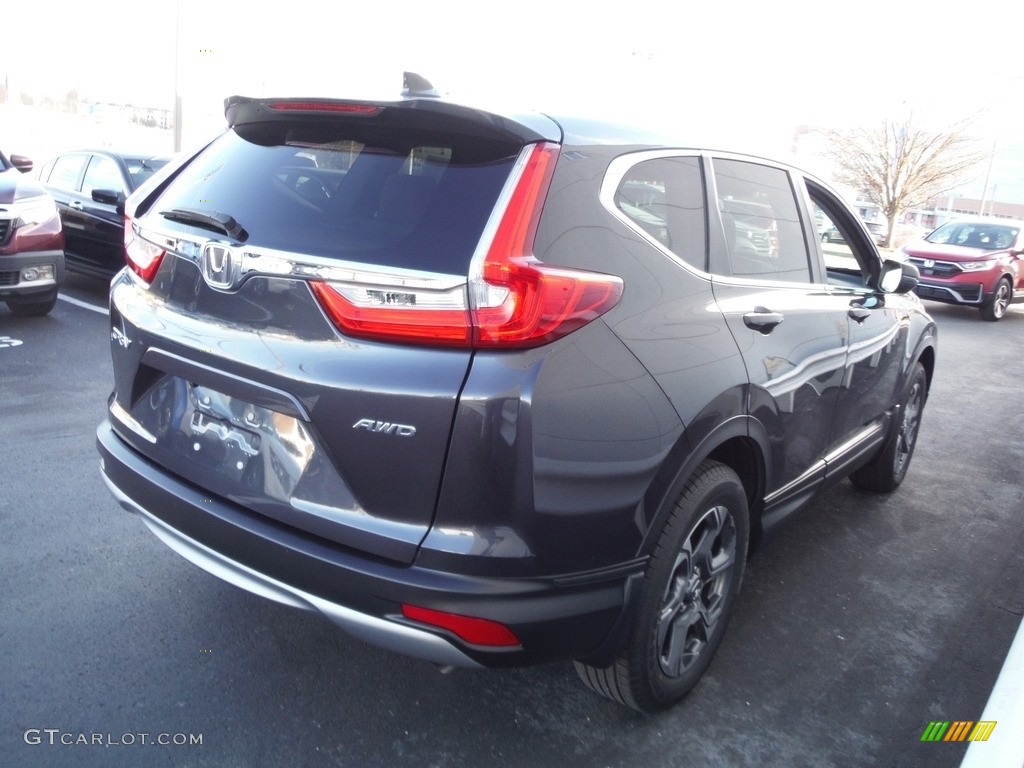 2019 CR-V EX AWD - Gunmetal Metallic / Gray photo #8