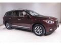 2015 Midnight Garnet Infiniti QX60 3.5 AWD  photo #1