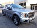 2020 Iconic Silver Ford F150 STX SuperCrew 4x4  photo #8