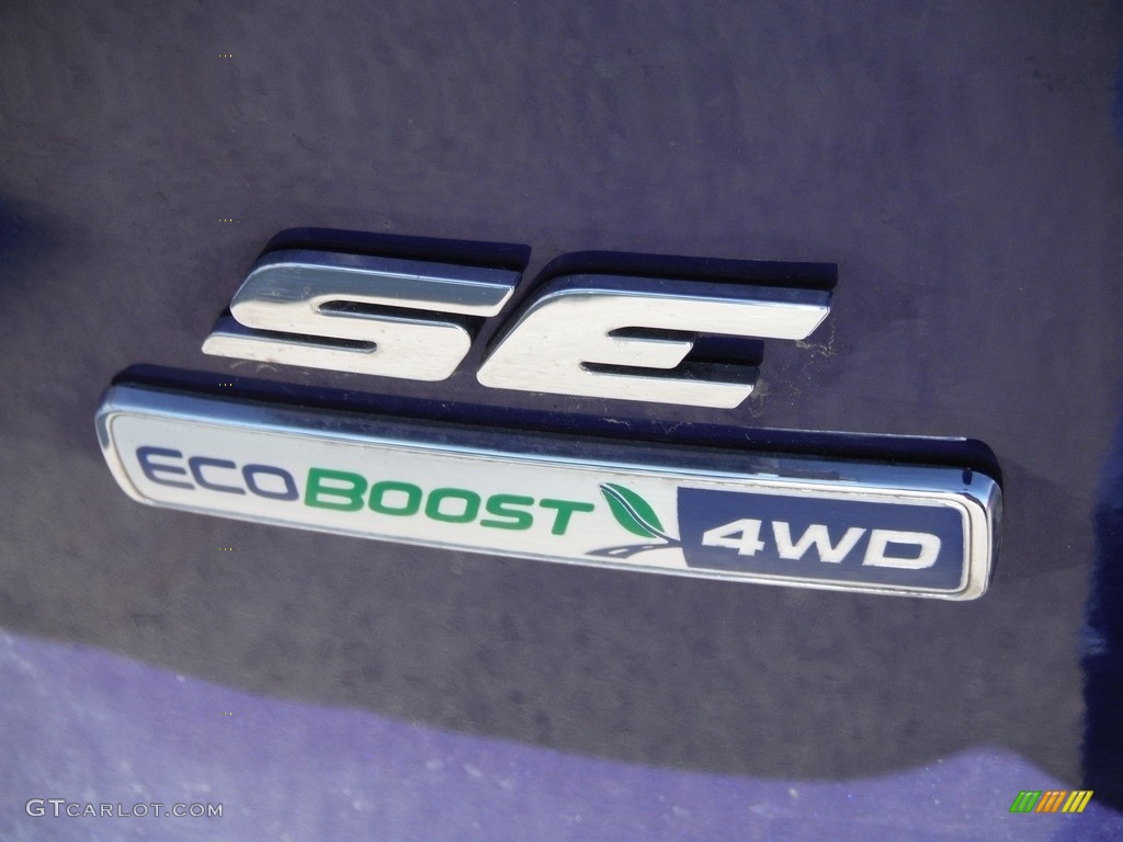 2016 Escape SE 4WD - Deep Impact Blue Metallic / Charcoal Black photo #10