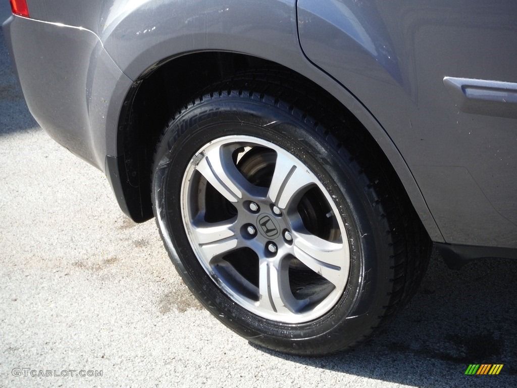 2015 Pilot SE 4WD - Modern Steel Metallic / Gray photo #2