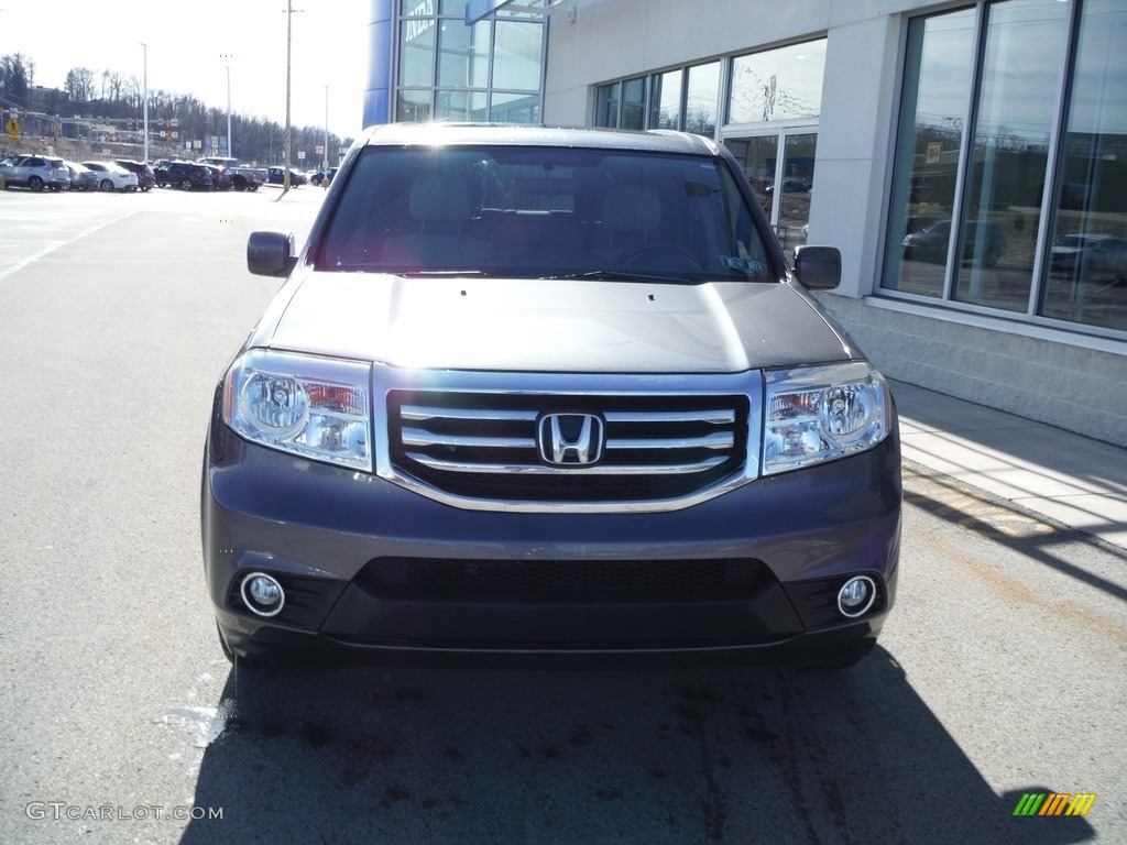 2015 Pilot SE 4WD - Modern Steel Metallic / Gray photo #4