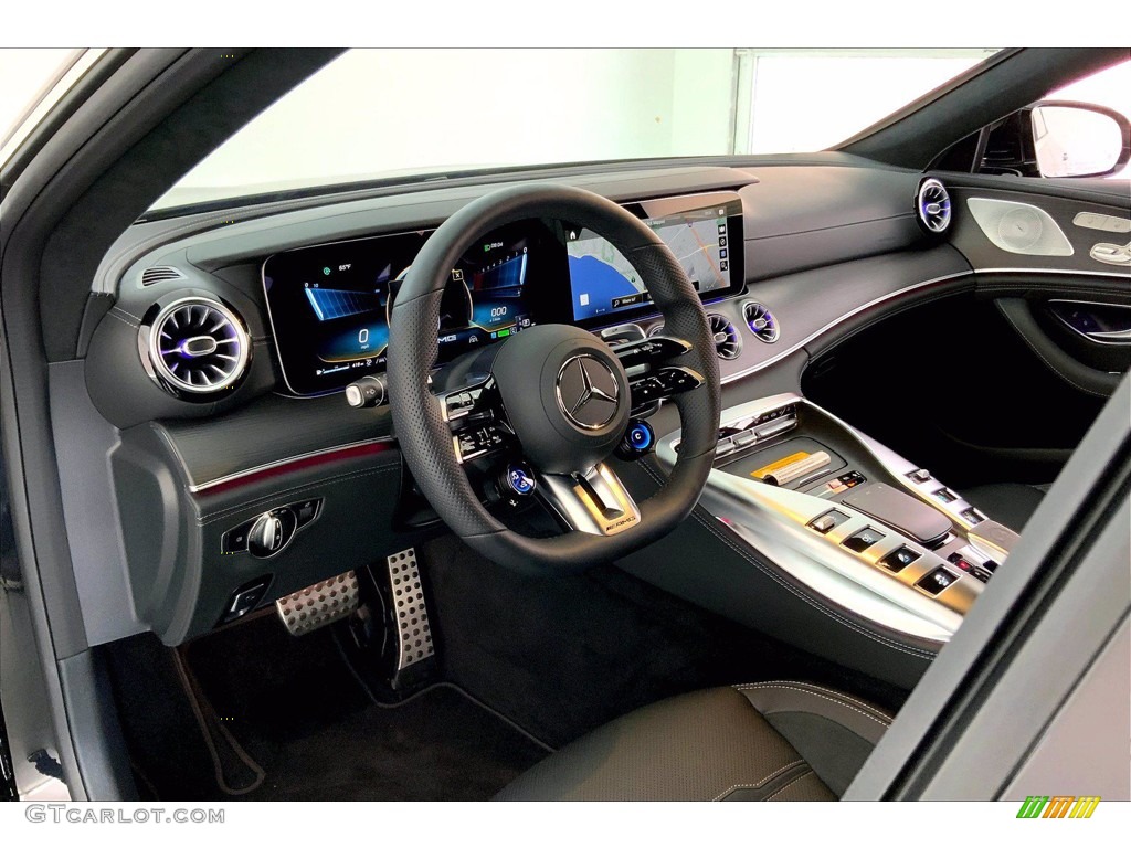 2022 Mercedes-Benz AMG GT 43 Black Dashboard Photo #143841692