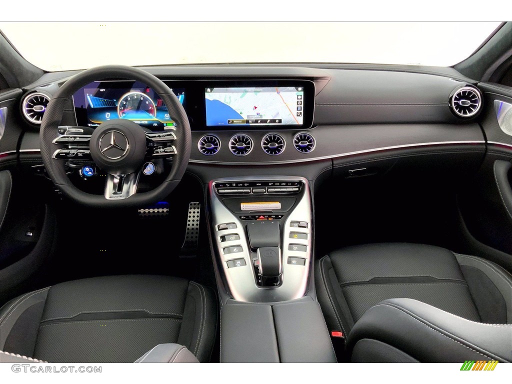 2022 Mercedes-Benz AMG GT 43 Black Dashboard Photo #143841746