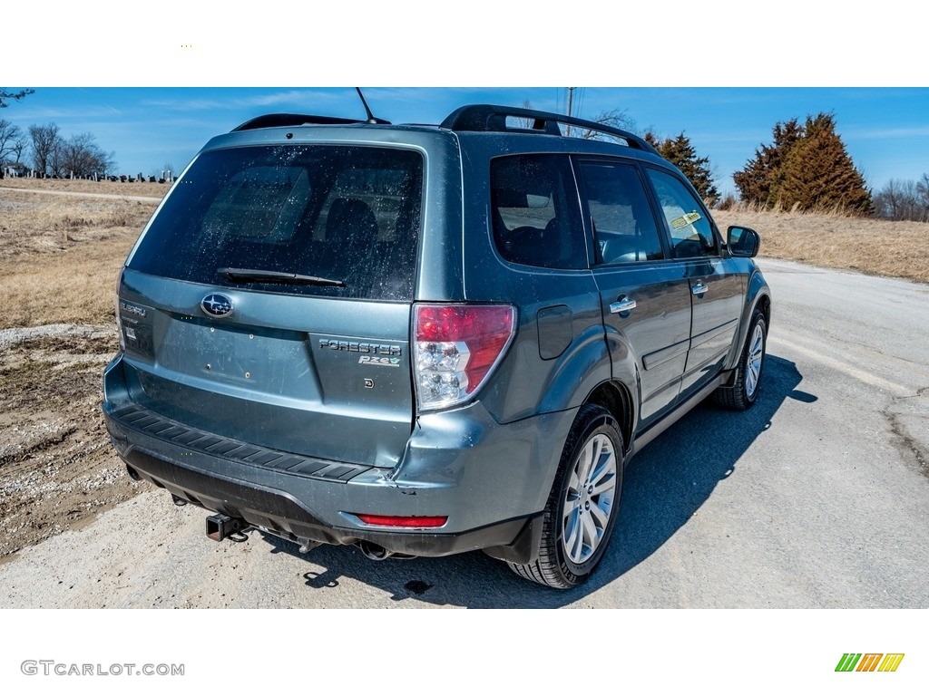 2011 Forester 2.5 X Limited - Sage Green Metallic / Platinum photo #4