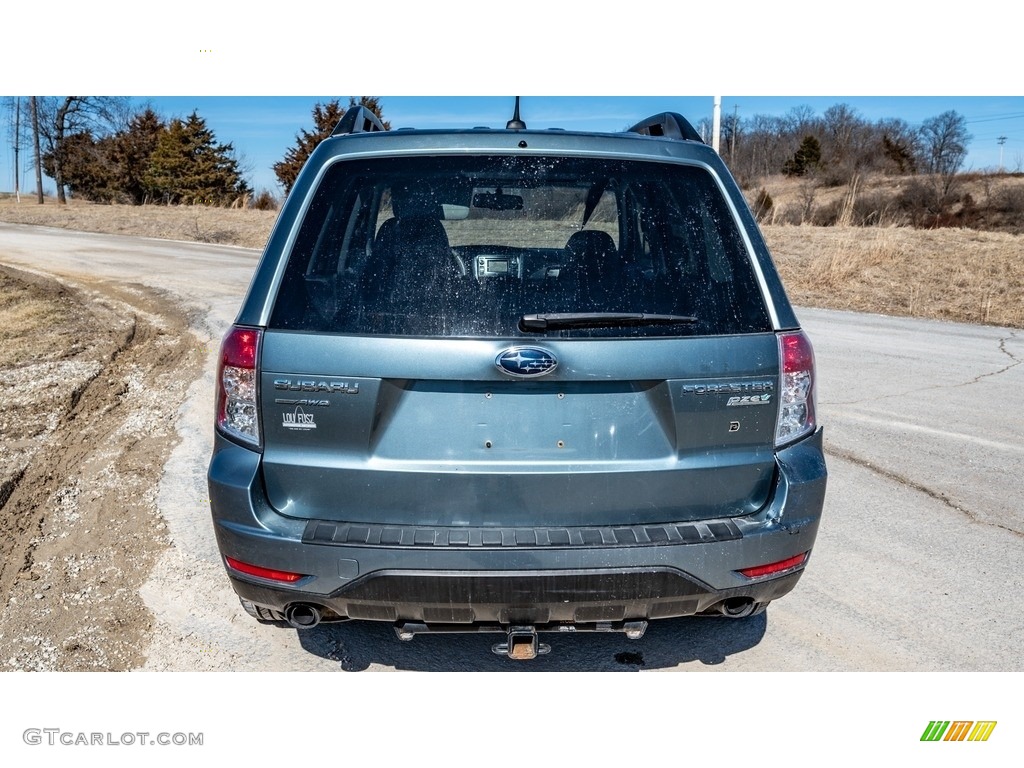 2011 Forester 2.5 X Limited - Sage Green Metallic / Platinum photo #5