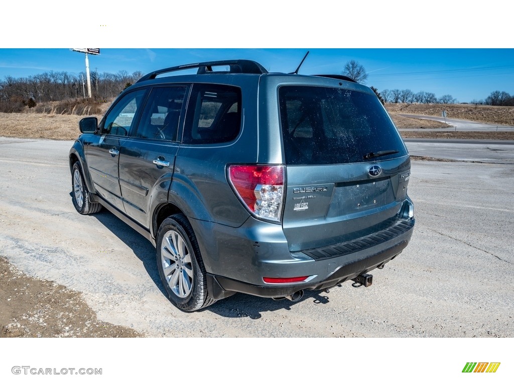 2011 Forester 2.5 X Limited - Sage Green Metallic / Platinum photo #6