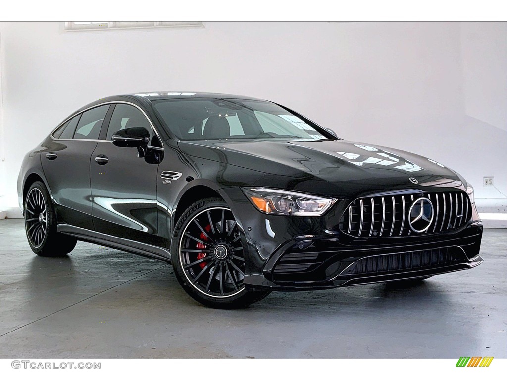 Obsidian Black Metallic 2022 Mercedes-Benz AMG GT 43 Exterior Photo #143841935