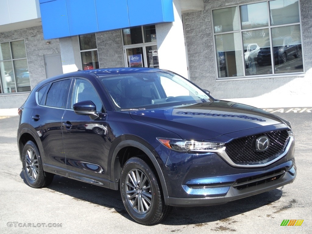 2019 CX-5 Touring AWD - Eternal Blue Mica / Black photo #1