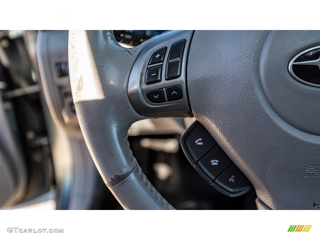 2011 Forester 2.5 X Limited - Sage Green Metallic / Platinum photo #27