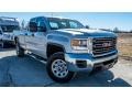 Front 3/4 View of 2015 Sierra 3500HD Work Truck Double Cab 4x4