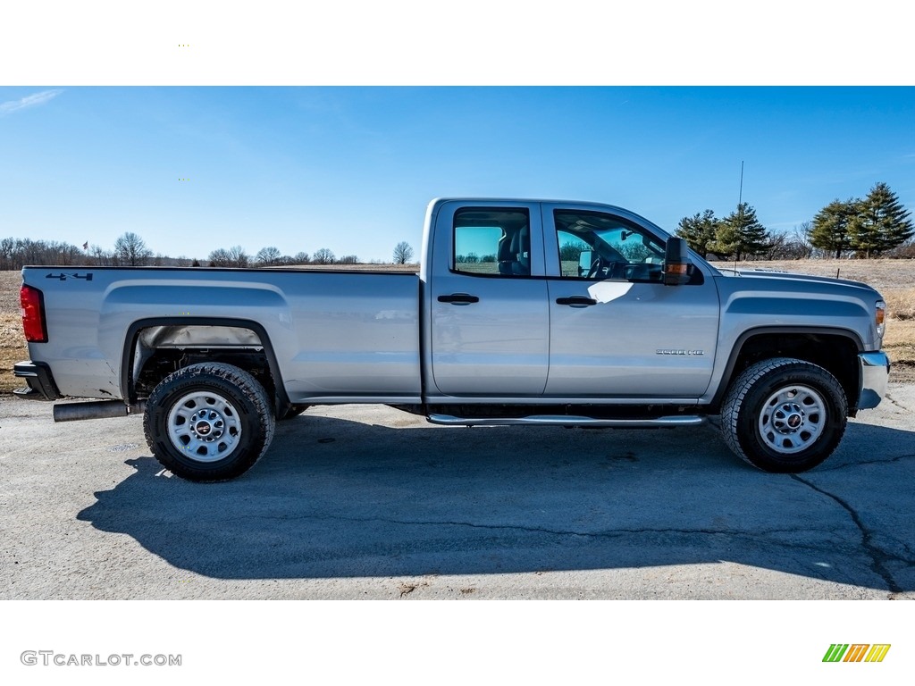 Summit White 2015 GMC Sierra 3500HD Work Truck Double Cab 4x4 Exterior Photo #143842559