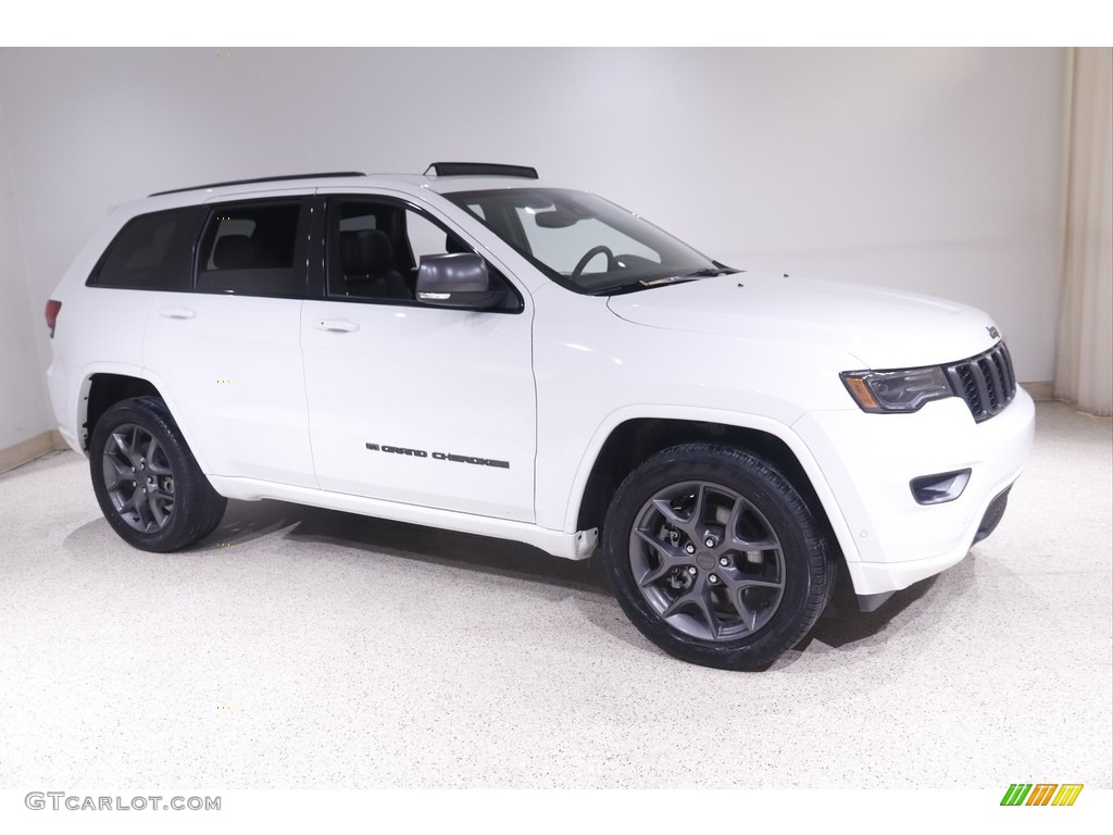 Bright White Jeep Grand Cherokee