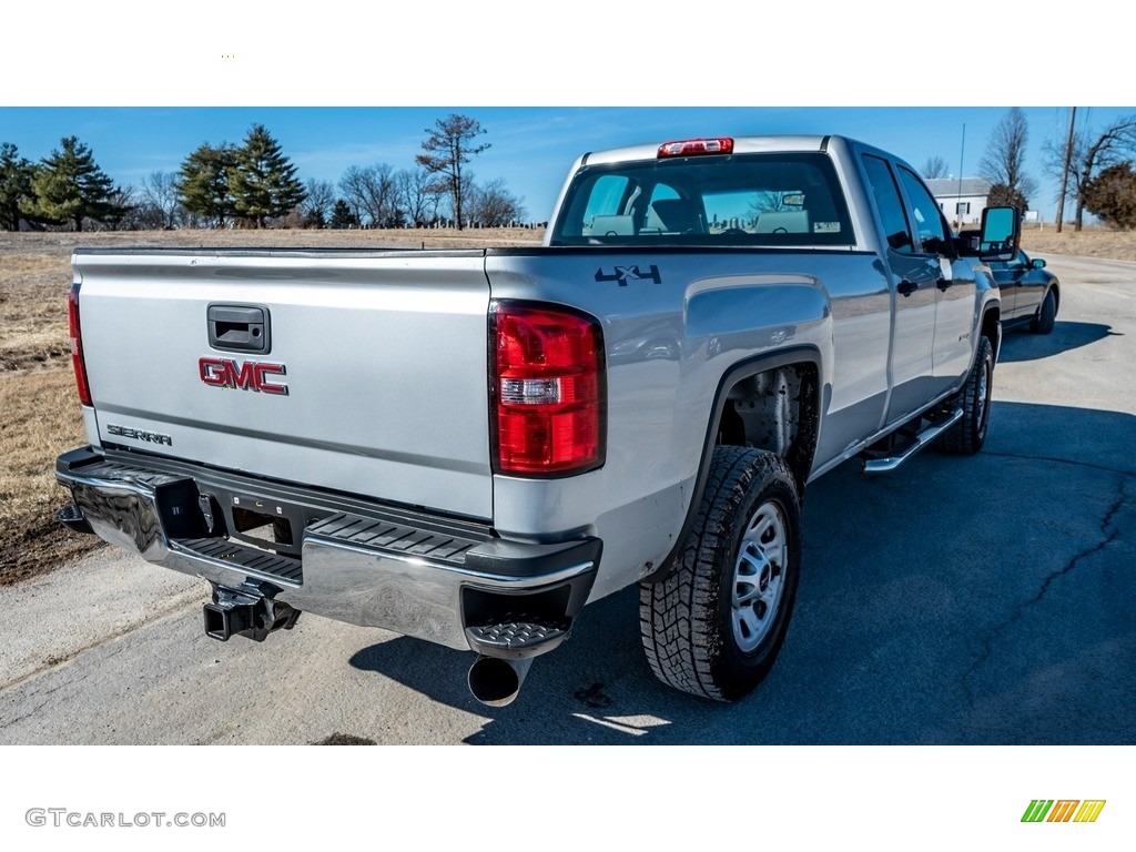 2015 Sierra 3500HD Work Truck Double Cab 4x4 - Summit White / Jet Black/Dark Ash photo #4