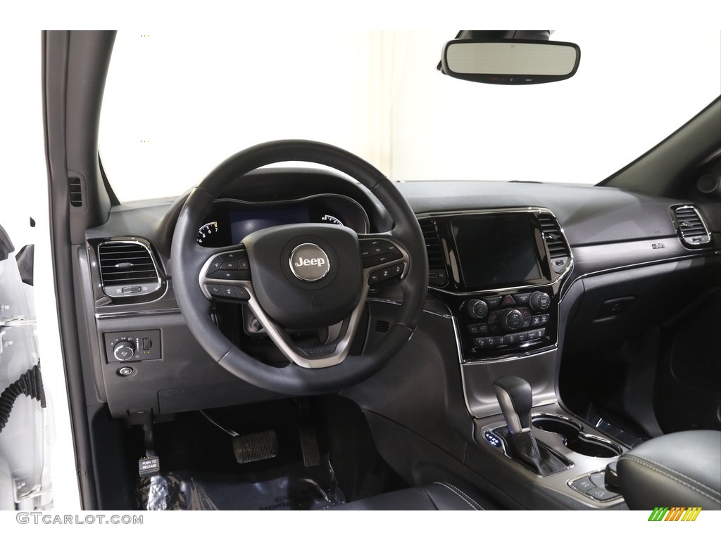 2021 Grand Cherokee Limited 4x4 - Bright White / Black photo #6