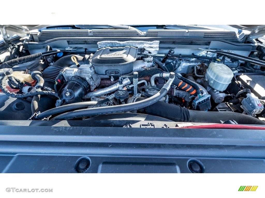 2015 GMC Sierra 3500HD Work Truck Double Cab 4x4 6.6 Liter OHV 32-Valve Duramax Turbo-Diesel V8 Engine Photo #143842856