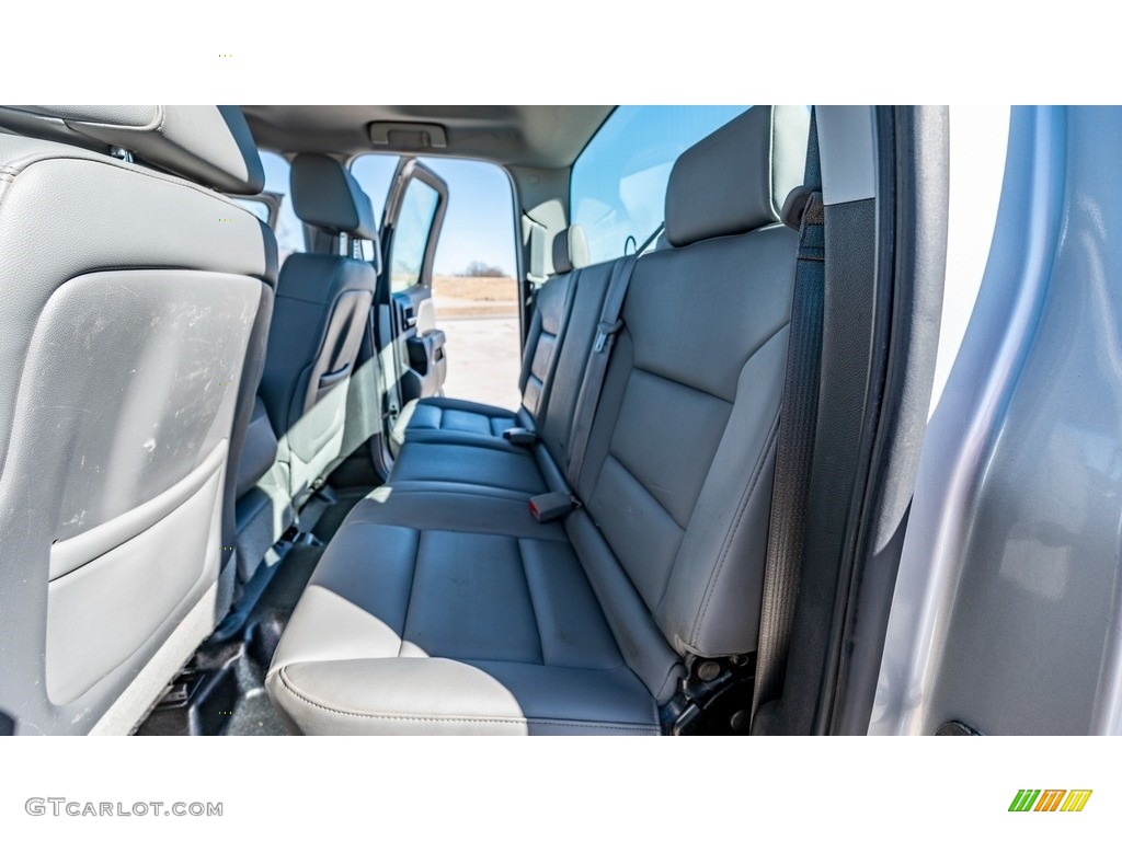 2015 GMC Sierra 3500HD Work Truck Double Cab 4x4 Rear Seat Photo #143842961